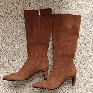 Elegant Brown Knee-High Boots